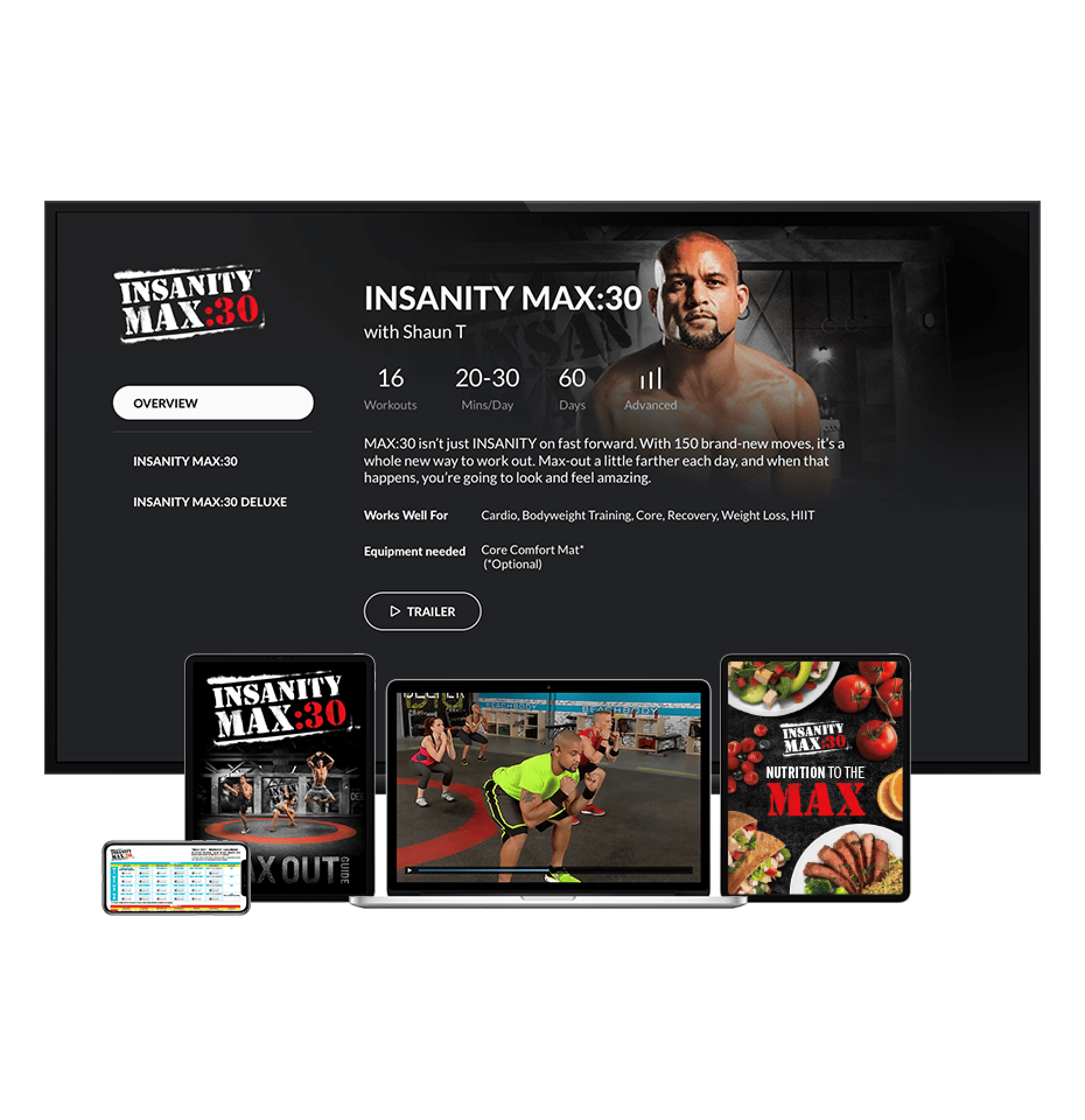 Shop INSANITY MAX 30 with Shaun T Team BODi